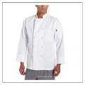 OEM white mens classic chef coat